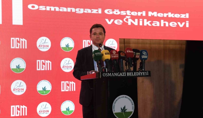 Osmangazi Gösteri Merkezi ve Nikah Evi açıldı