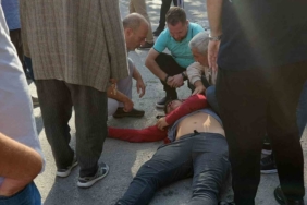 Otomobil ile motosiklet çarpıştı: 1 yaralı