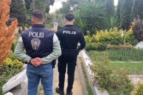 Polis, Cem Garipoğlu’nun kabrinin bulunduğu mezarlıkta nöbet tutuyor