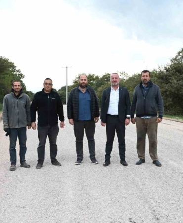 Şahmelek ve Doğla’da yol çalışmaları tamamlandı
