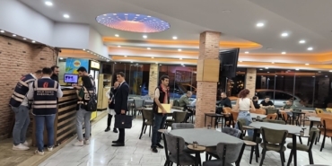 Sakarya’da kafeler bölgesinde geniş çaplı denetim