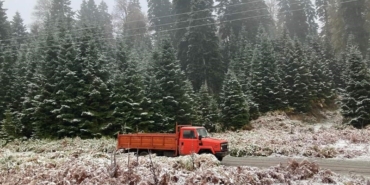 Sakarya’nın yüksek kesimleri kısmen beyaza büründü