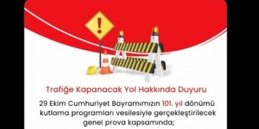 Şehir merkezinde o yolu kullanacaklar dikkat: Geçici olarak trafiğe kapanıyor