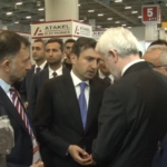 Selçuk Bayraktar TUSAŞ standını ziyaret etti