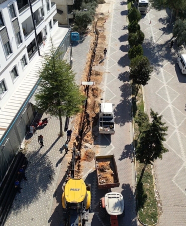 Sıcak asfalt öncesi altyapı çalışmaları sona yaklaşıldı
