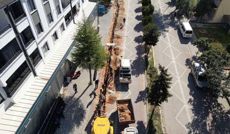 Sıcak asfalt öncesi altyapı çalışmaları sona yaklaşıldı