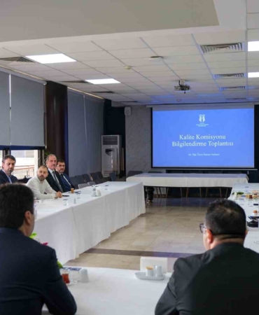 SUBÜ Kalite Komisyonu akreditasyon için toplandı