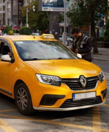 Taksilere sıkı denetim