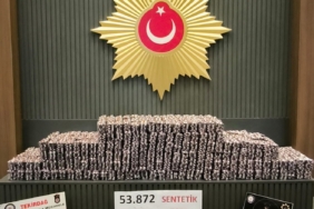 Tekirdağ’da 53 bin 872 adet sentetik ecza ele geçirildi