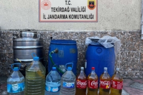 Tekirdağ’da kaçak tütün ve sahte içki operasyonu