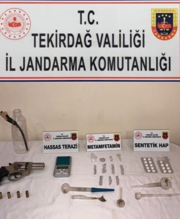 Tekirdağ’daki operasyonlarda çok sayıda uyuşturucu ele geçirildi