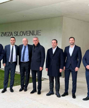 TFF Başkanı Hacıosmanoğlu’ndan, Slovenya Futbol Federasyonu’na ziyaret