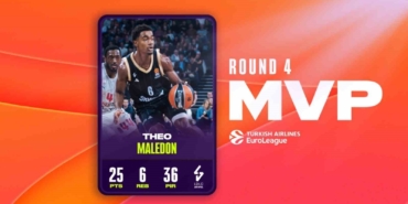 THY Euroleague’de 4. haftanın MVP’si Theo Maledon oldu