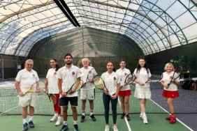 Türk Böbrek Vakfı’nın düzenlediği 2. Cumhuriyet Tenis Turnuvası başladı