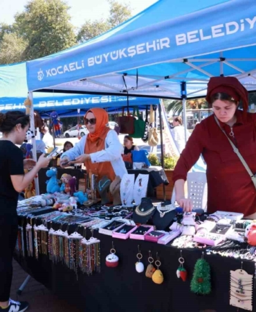 Üreten kadınlar alışveriş festivalinde buluştu