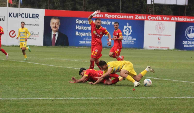 Ziraat Türkiye Kupası: Belediye Derincespor: 0 - Tire 2021 FK: 1