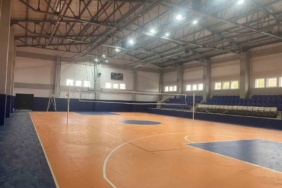 250 kişilik kapasiteye sahip olan spor salonu hizmete açıldı