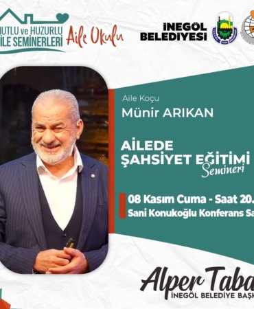 Aile okulunda bu hafta ‘’Ailede Şahsiyet Eğitimi” anlatılacak