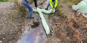 Amatör balıkçılar fark etti, ekipler seferber oldu