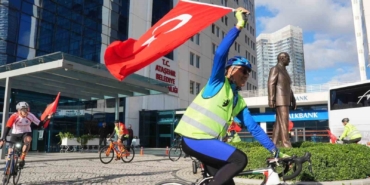 Ataşehir’den Anıtkabir’e kadar pedal çevirecekler