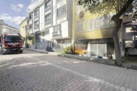 Avcılar’da devrilen elektrikli soba, yangına sebep oldu