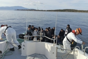 Ayvacık açıklarında 29 kaçak göçmen yakalandı