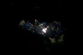 Ayvacık açıklarında 41 kaçak göçmen yakalandı