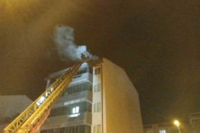 Baca yangını korkuttu