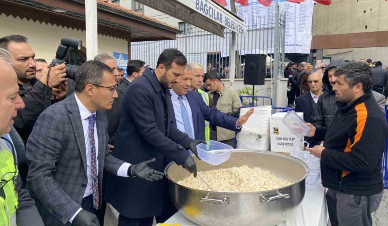 Bağcılar’da Türbe Dede Pilav Günü etkinliği düzenlendi