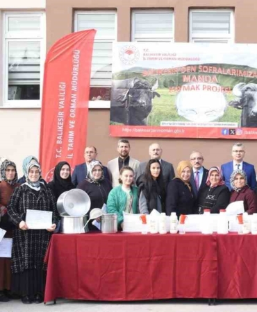 Balıkesir’de kadın üreticilere destek