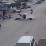 Balıkesir’de motosiklet üç tekerlekli motorlu bisikletle çarpıştı: 2 yaralı