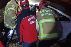 Balıkesir’de trafik kazası: 6 yaralı