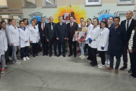 Bandırma’da kadın kaynakçı kursiyerlere destek