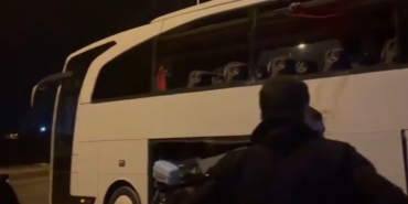 Bandırma’da otobüs ile kamyon çarpıştı