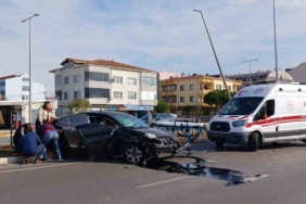 Bandırma’da trafik kazası: 3 yaralı