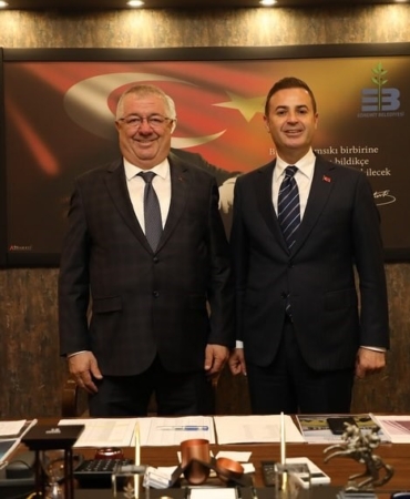 Başkan Akın, Başkan Ertaş’ı ziyaret etti