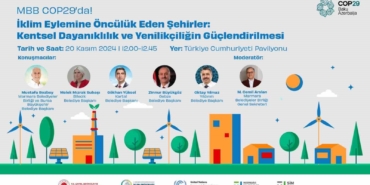 Başkan Gökhan Yüksel, COP29’da konuşmacı olarak yer alacak