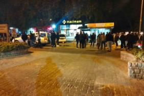 Bayramiç’te bir kişinin öldüğü silahlı saldırı anı kameraya yansıdı