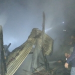 Bayramiç’te yanan traktör kullanılamaz hale geldi