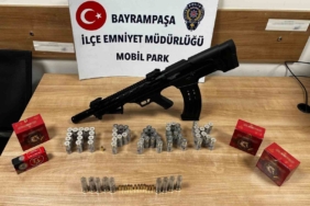 Bayrampaşa’da dehşet anları kamerada: Uzun namlulu silahla defalarca havaya ateş açtı