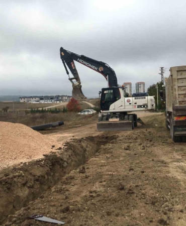 Belediyeden yeni yerleşim yerleri ve kanal ana hat çalışmaları