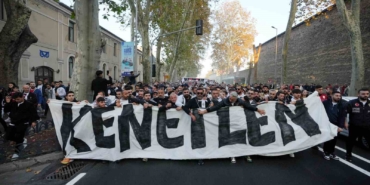 Beşiktaş taraftarından sessiz yürüyüş