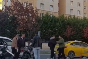 Beylikdüzü’nde polise ve vatandaşa küfür eden taksici gözaltına alındı