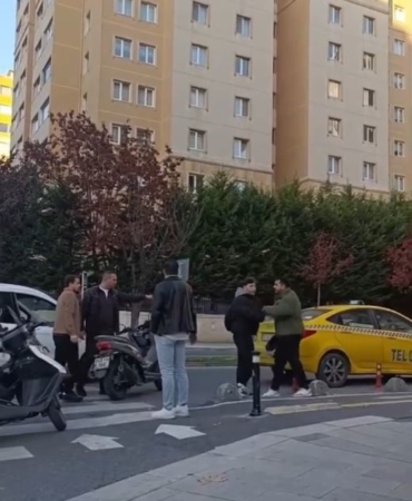 Beylikdüzü’nde polise ve vatandaşa küfür eden taksici gözaltına alındı