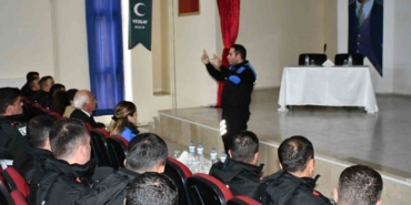 Bilecik’te 172 Polis Meslek Eğitim Merkezi öğrencileri bilgilendirildi