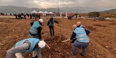Bilecik’te mahkumlar fidan dikimine katıldı