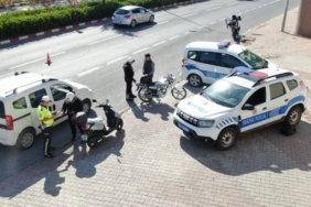 Bilecik’te motosiklet sürücülerine ceza yağdı
