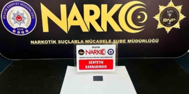 Bilecik’te otobüs terminalinde uyuşturucu madde ile yakalandı