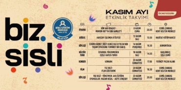 Biz Şişli, “Zamanın İzinde” temasıyla kasım ayında dopdolu