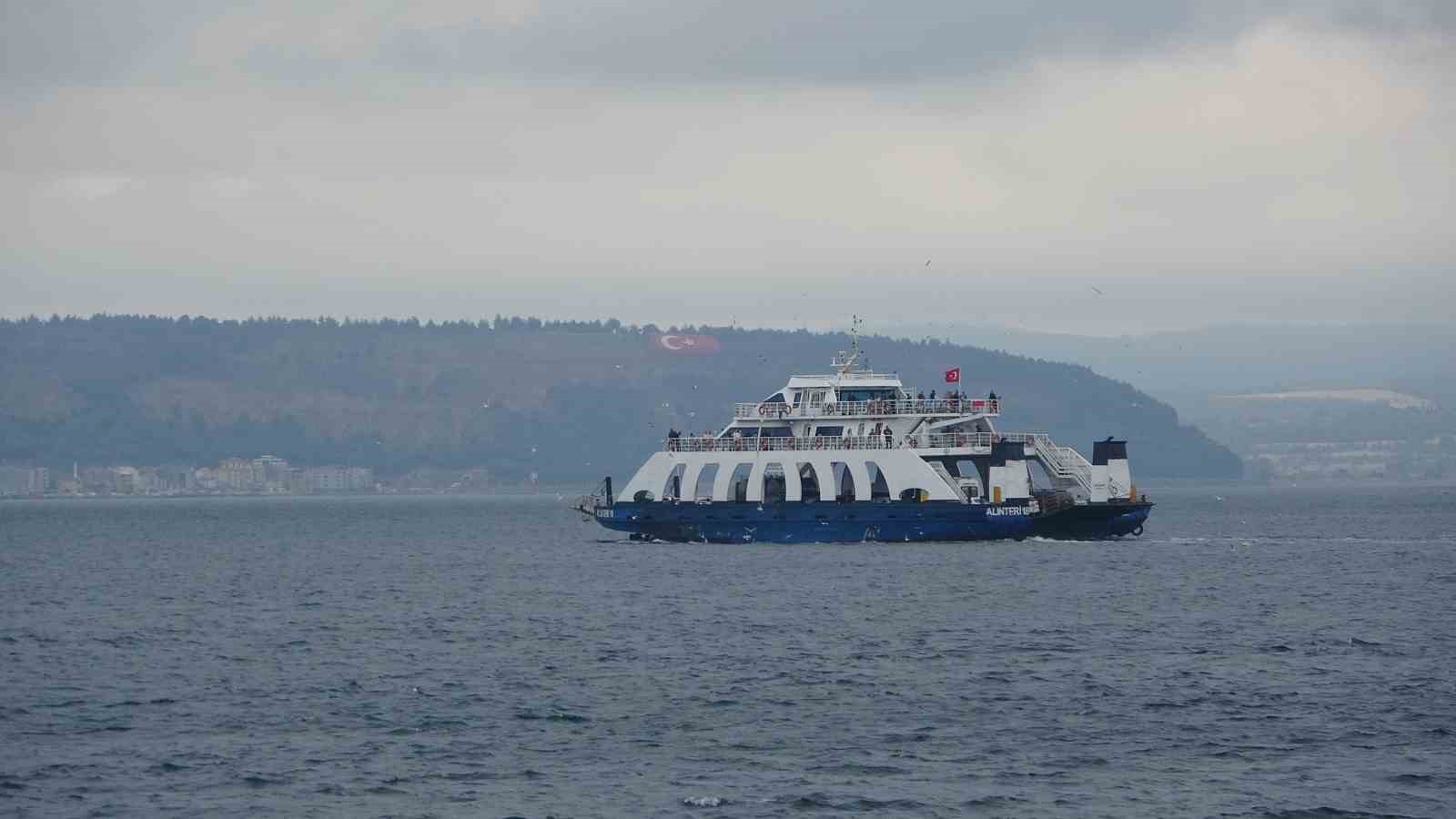 Bozcaada ve Gökçeada’ya yarınki tüm feribot seferleri iptal edildi
